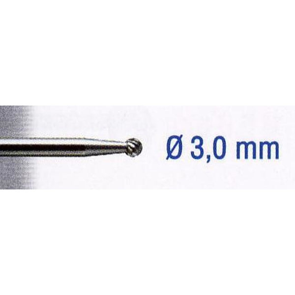 TUNGSTEN CARBIDE CUTTER 3MM. BALL. SH.3MM - Power Tool Traders
