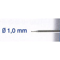 DIAMOND BIT 1MM. BALL. SH 2.35MM - Power Tool Traders