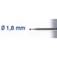 DIAMOND BIT 1.8MM. BALL.SH 2.35MM - Power Tool Traders