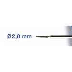 DIAMOND BIT 2.8MM. POINT. SH 3MM - Power Tool Traders