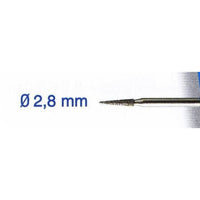 DIAMOND BIT 2.8MM. POINT. SH 3MM - Power Tool Traders