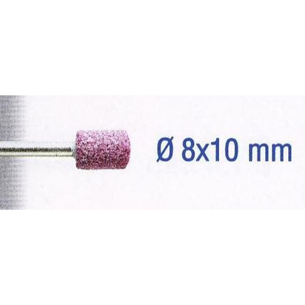 RUBY GRINDING STONES 8X10MM.CYL.SH3MM.2PCS - Power Tool Traders
