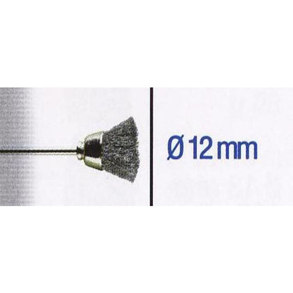 STEEL CUP BRUSH 12MM.SH 2.35MM - Power Tool Traders