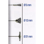 ASSORTED STEEL BRUSHES. 3PCS - Power Tool Traders