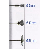 ASSORTED STEEL BRUSHES. 3PCS - Power Tool Traders