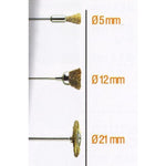 ASSORTED BRASS BRUSHES. 3PCS - Power Tool Traders