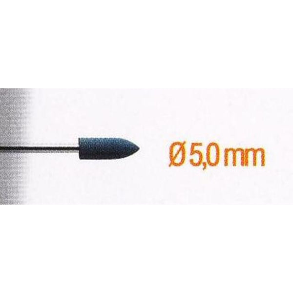 RUBBER POLISHING POINT 5MM.BULLET.SH3MM - Power Tool Traders