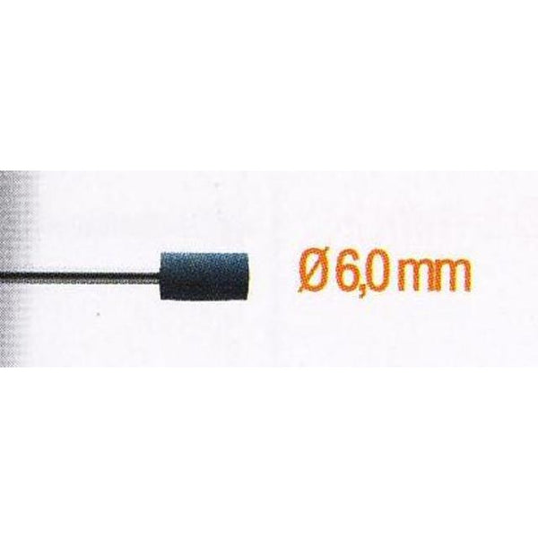 RUBBER POLISHING POINT 6MM.CYL.SH3MM - Power Tool Traders