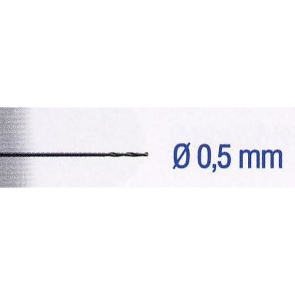 HSS TWIST DRILL BITS 0.5MM.2PCS - Power Tool Traders