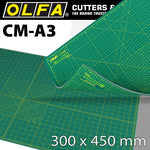 OLFA CUTTING MAT 300X450MM A3 CRAFT MULTI-PURP. - Power Tool Traders
