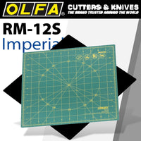 OLFA ROTATING MAT INCHES GRID 12 X 12 300 x 300mm - Power Tool Traders