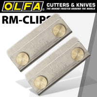 OLFA CLIPS PAIR HOLDS 2 OR MORE MATS TOGETHER FITS ALL MAT BRANDS - Power Tool Traders