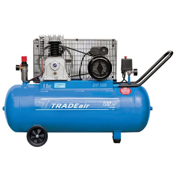 COMPRESSOR 2HP-100L B/D T/AIR - Power Tool Traders