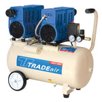 100L / 1.5KW / 2HP OIL FREE SILENT DIRECT DRIVE - Power Tool Traders