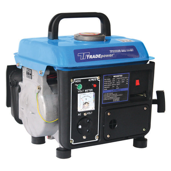 TP 950 2S – 800w 2HP Portable Petrol Gen Set - Power Tool Traders