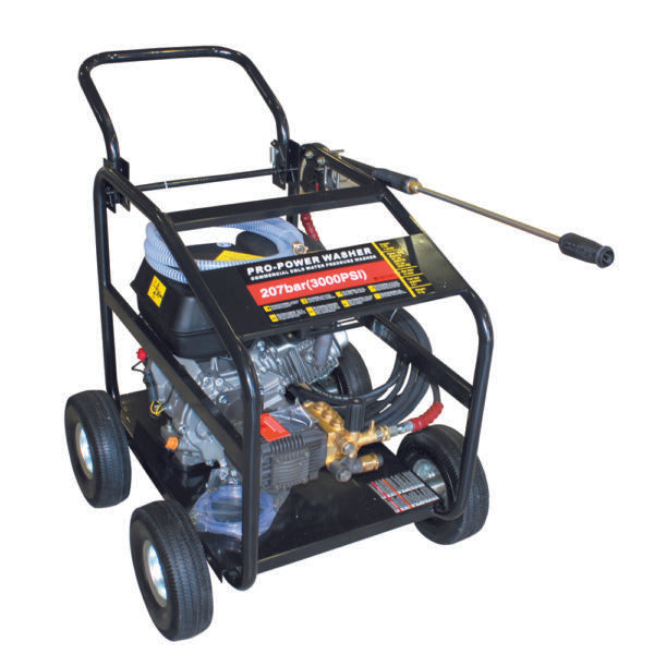 9.0HP PETROL PRO-POWER COMMERCIAL COLD WATER HIGH PRESSURE WASHER - Power Tool Traders