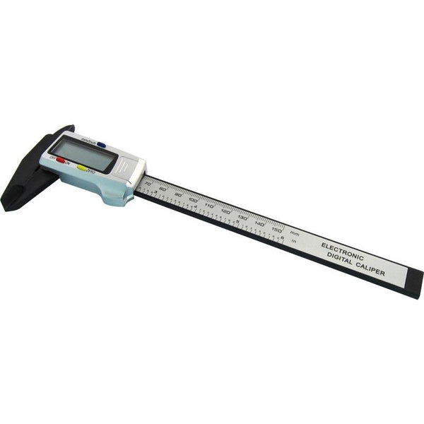 VERNIER CARBON FIBRE 150MM METRIC / INCH 0.01MM ACC. - Power Tool Traders