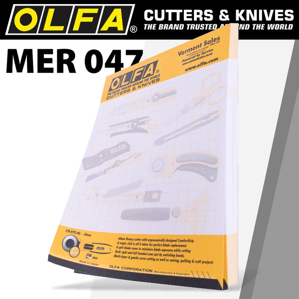 OLFA NOTE PAD A6 (96 PAGES) - Power Tool Traders