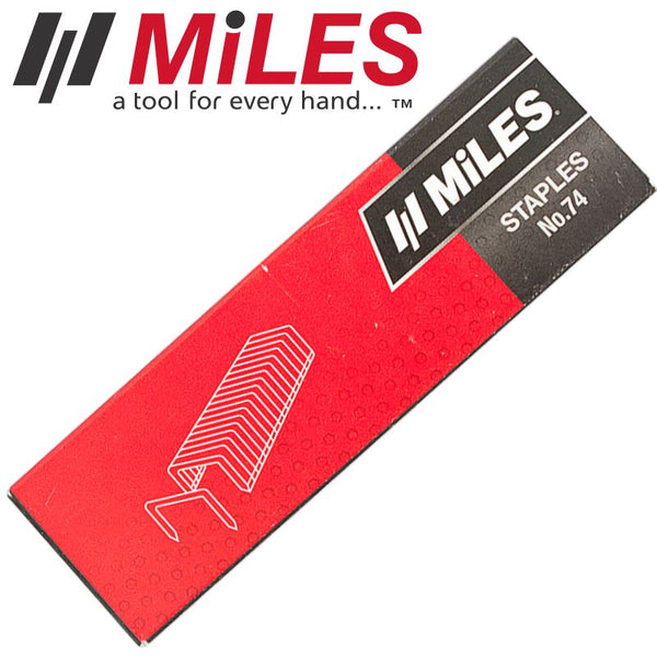 GALV STAPLES 7MM X 5040 FOR TAPE TOOL MILES NO74 - Power Tool Traders