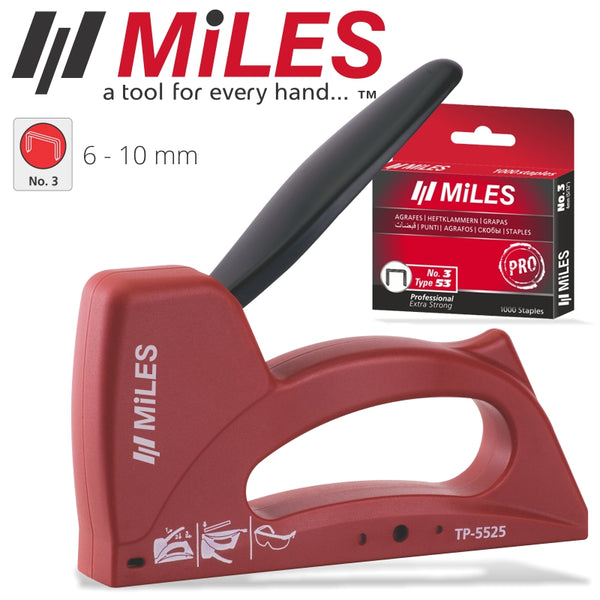 STAPLE GUN KIT ABS BODY INCL 22G 8MM JT21 STAP RELOAD IND - Power Tool Traders