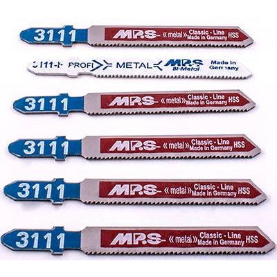 JIGSAW BLADE METAL T-SHANK 21TPI T118A X 5 + 3111-F FREE - Power Tool Traders