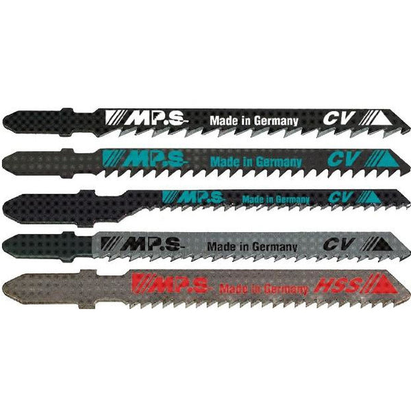JIGSAW BLADE SET 5PIECE T-SHANK - Power Tool Traders