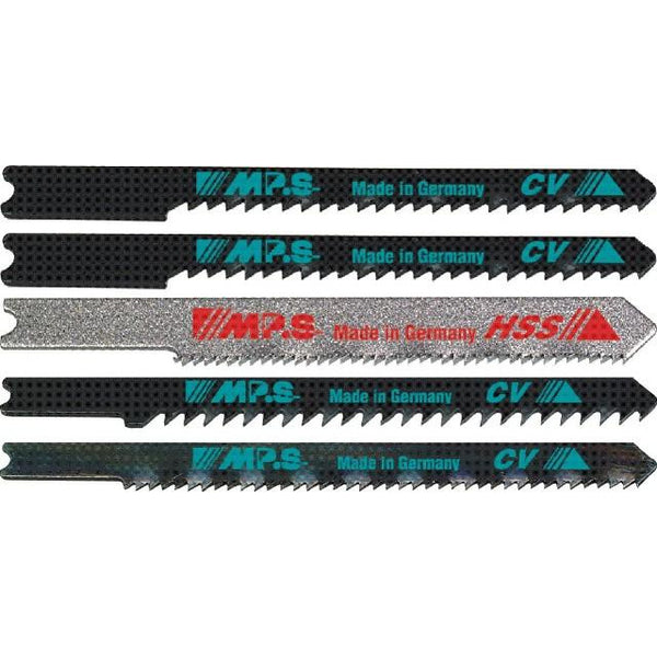 JIGSAW BLADE SET 5PIECE B&D SHANK - Power Tool Traders