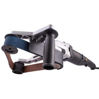 STAINLESS PIPE POLISHER 800W 220V LONG HANDLE ( 40X760MM BELT) - Power Tool Traders