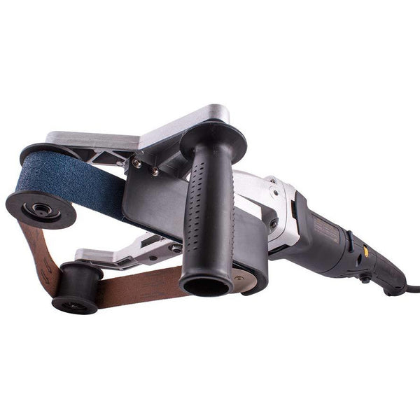 STAINLESS PIPE POLISHER 800W 220V LONG HANDLE ( 40X760MM BELT) - Power Tool Traders
