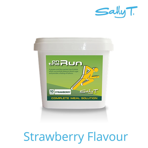 ON THE RUN - STRAWBERRY 500g TUB - Power Tool Traders