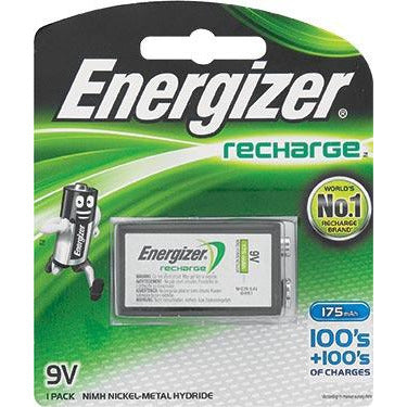 ENERGIZER RECHARGE: 9V -1 PACK (MOQ6) - Power Tool Traders