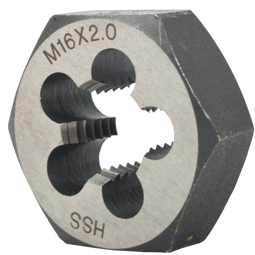 DIE HSS HEX 16X2.00MM 1/CARD - Power Tool Traders