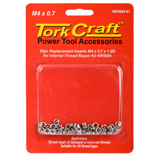 THREAD REPAIR KIT M4 X 0.7 X1.0MM REPL. INSERTS FOR NR5004 - Power Tool Traders