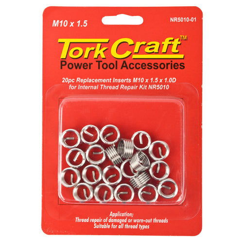 THREAD REPAIR KIT M10 X 1.5 X 1.0MM REPL. INSERTS FOR NR5010 - Power Tool Traders