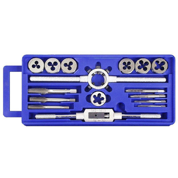 TAP & DIE SET 16PCE IN PLASTIC CASE - Power Tool Traders