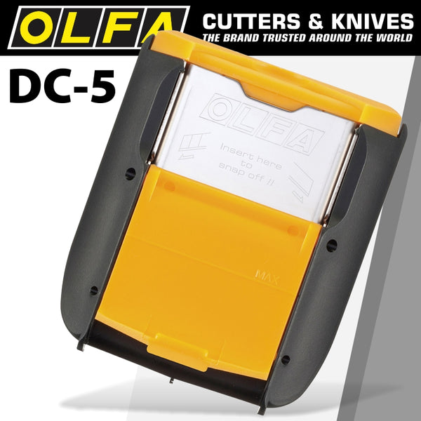 OLFA BLADE DISPOSAL HOLSTER CLIPS ON TOOL BAG OR BELT - Power Tool Traders