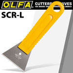 OLFA SCRAPER 60MM SHARP EDGE SOLID BLADE - Power Tool Traders