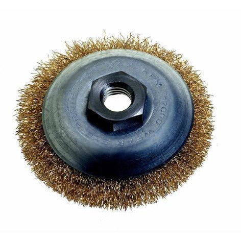 CON. WIRE WHEEL BRUSH 90MM - Power Tool Traders