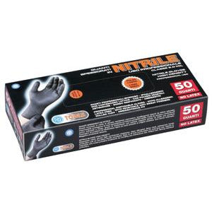 NITRILE GLOVES MEDIUM 100 PCE HIGH DENSITY ( X50 PAIRS) - Power Tool Traders