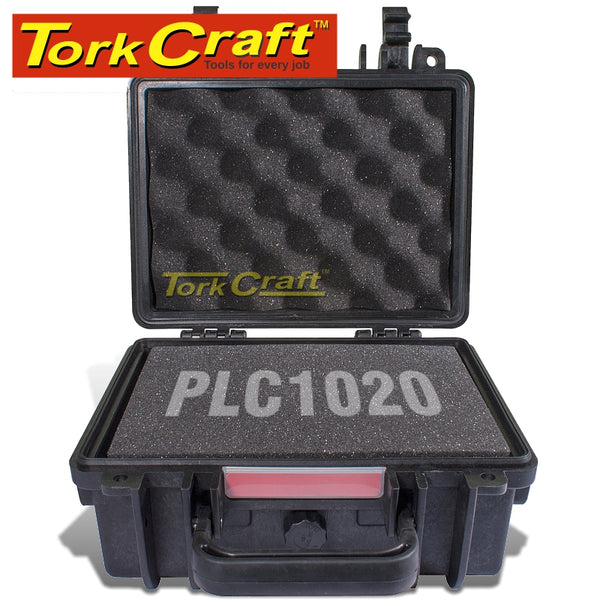 HARD CASE 250X220X120MM OD WITH FOAM BLACK WATER & DUST PROOF (221609) - Power Tool Traders