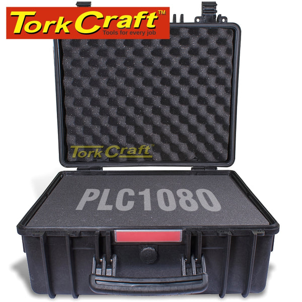 HARD CASE 490X430X230MM OD WITH FOAM BLACK WATER & DUST PROOF (443419 - Power Tool Traders