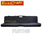 PLASTIC CASE 1230X260X115MM OD WITH FOAM BLACK SINGLE AIR RIFLE - Power Tool Traders