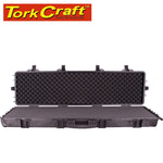 PLASTIC CASE 1387.5X393.7X152.4MM OD WITH FOAM BLACK RIFLE CASE - Power Tool Traders