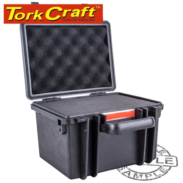 HARD CASE 260X230X185MM OD WITH FOAM BLACK WATER & DUST PROOF (221614) - Power Tool Traders