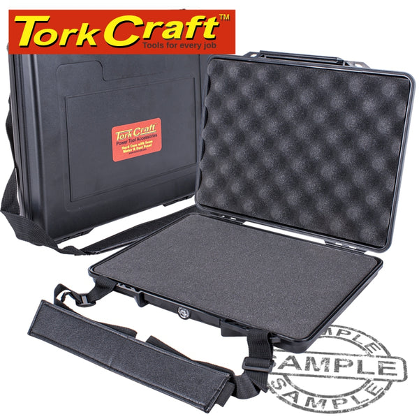 HARD CASE 345X275X60MM OD  WITH FOAM BLK WATER & DUST PROOF FOR LAPTOP - Power Tool Traders