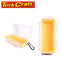 MICRO CASE YELL. 197 X 100 X 61MM SIL./LINER WITH CARABIN.CLIP - Power Tool Traders