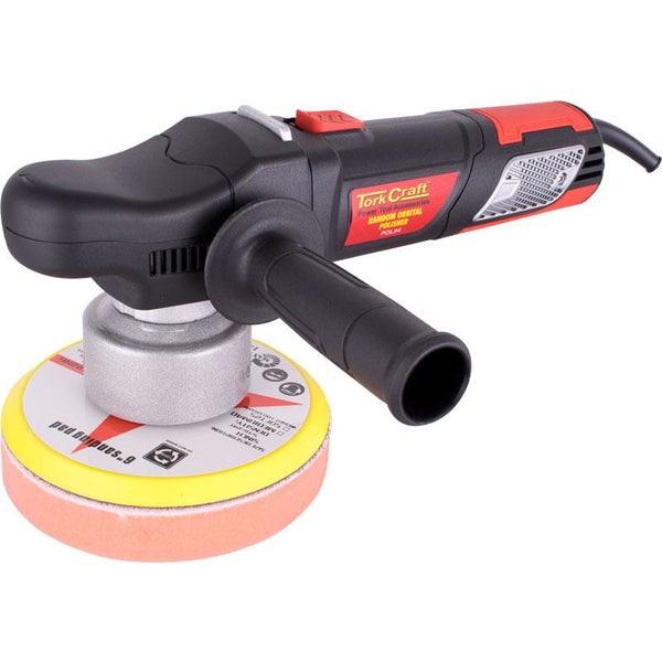 POLISHER RANDOM ORBITAL 800W 150MM B/PAD 2000-6400RPM CONST./POWER AUX - Power Tool Traders