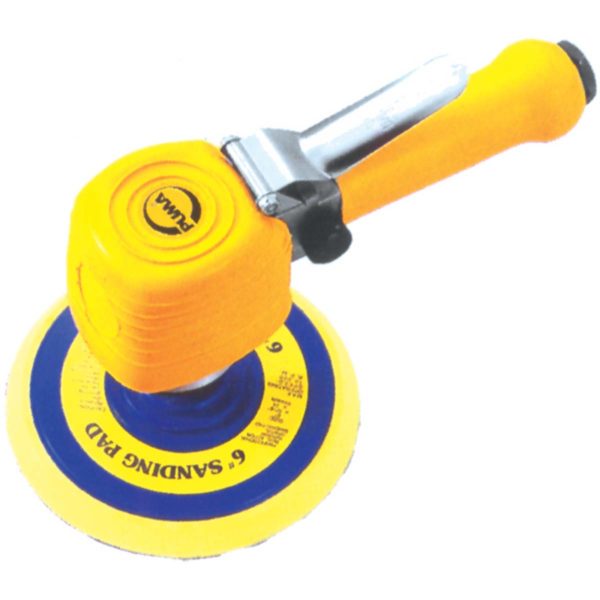 SANDER 6″ H/D D/A AIR YELLOW P - Power Tool Traders