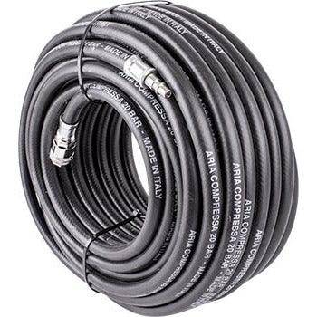 RUBBER AIR HOSE 10mmx30M W.QUICK COUPLER - Power Tool Traders