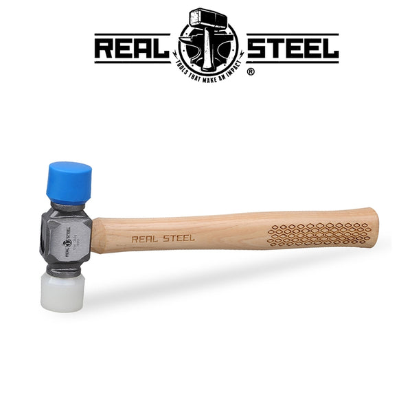 HAMMER MALLET D/HEAD 350G 12OZ HICK. WOOD HANDLE - Power Tool Traders